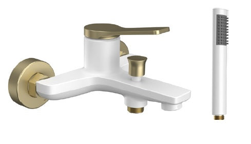 KARAG ANDARE BIANCO ΜΠΑΤ. ΛΟΥΤΡΟΥ (TOTAL WHITE-ROSE GOLD-GOLD) (ΜΑΖΙ ΜΕ ΤΗΛΕΦΩΝΟ)