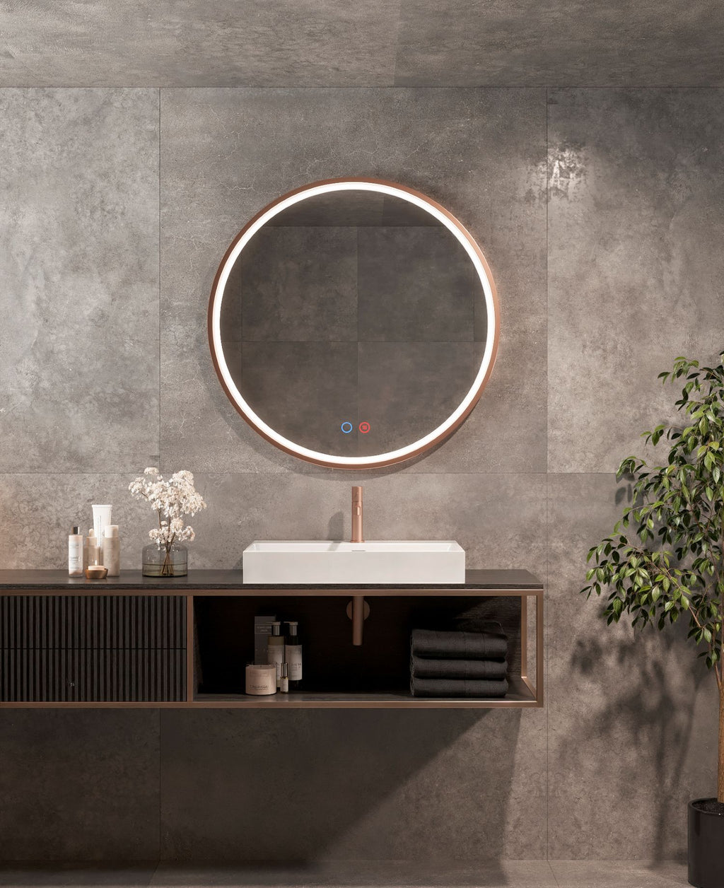 IMEX PARIS ΚΑΘΡΕΦΤΗΣ LED (3 ΧΡΩΜΑΤΑ) (2 ΜΕΓΕΘΗ)