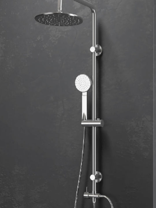 KARAG ΣΤΗΛΗ MAGDA ΧΩΡΙΣ ΜΠΑΤ. (CHROME-BLACK)