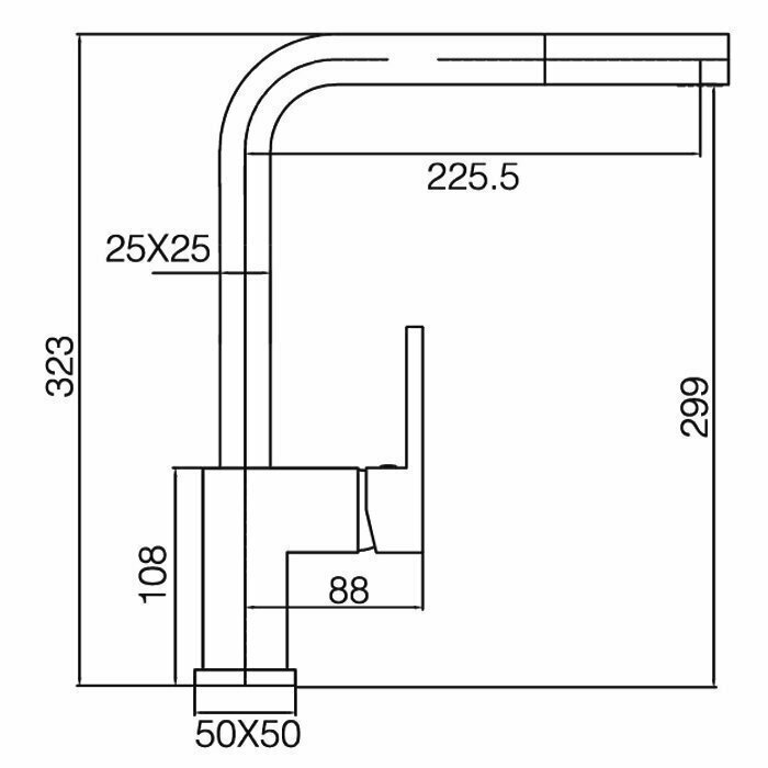IMEX CONSTANZA CHROME (Αποσπώμενο ρουξούνι)