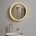 KARAG DRESSY ΚΑΘΡΕΦΤΗΣ GOLD LED (2 ΜΕΓΕΘΗ) (Ρυθμιζομενο φωτισμο 2700°k – 6500°k)