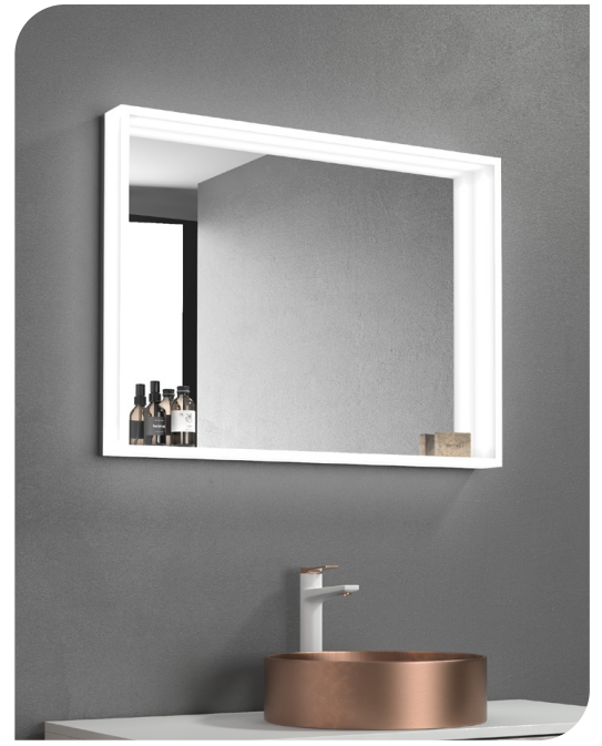 KARAG EVA ΚΑΘΡΕΦΤΗΣ LED ΜΕ ΡΑΦΙ 60x80