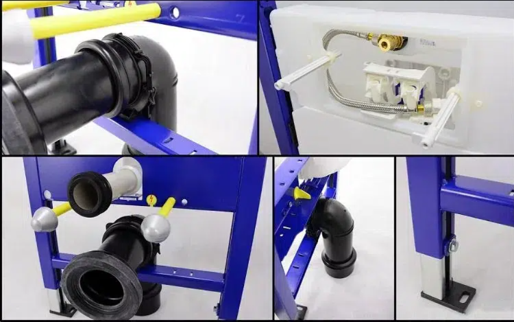 GEBERIT DELTA ΚΑΖ. ΕΝΤΟΙΧ. ΓΙΑ ΤΟΥΒΛΟ-ΓΥΨΟΣΑΝΙΔΑ 12CM
