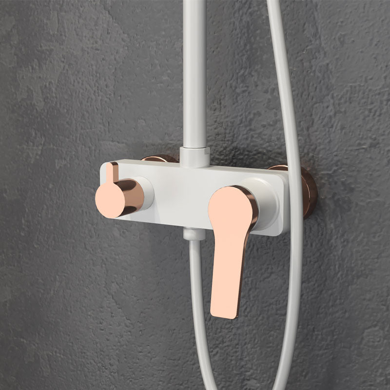 KARAG ANDARE BIANCO ΣΤΗΛΗ (TOTAL WHITE-ROSE GOLD-GOLD)