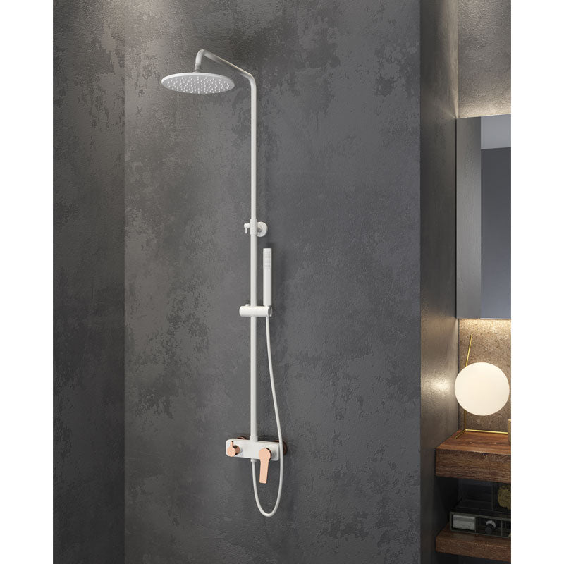 KARAG ANDARE BIANCO ΣΤΗΛΗ (TOTAL WHITE-ROSE GOLD-GOLD)