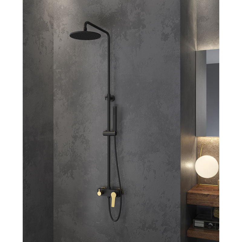 KARAG ANDARE NERO ΣΤΗΛΗ (TOTAL BLACK-GOLD-ROSE GOLD)