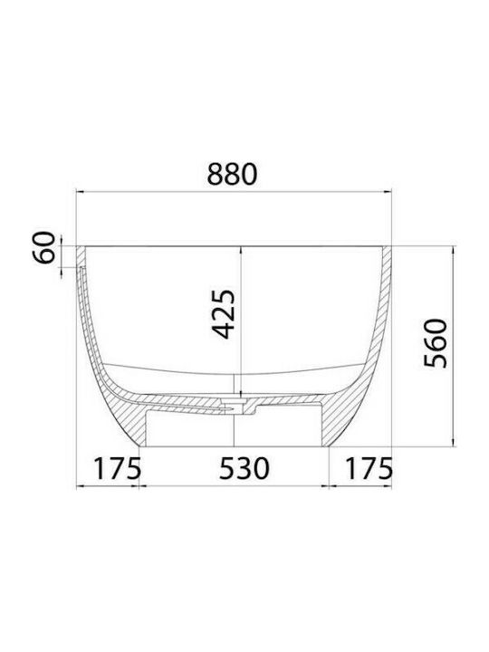 KARAG ΜΠΑΝΙΕΡΑ CHIARA 170X88X56