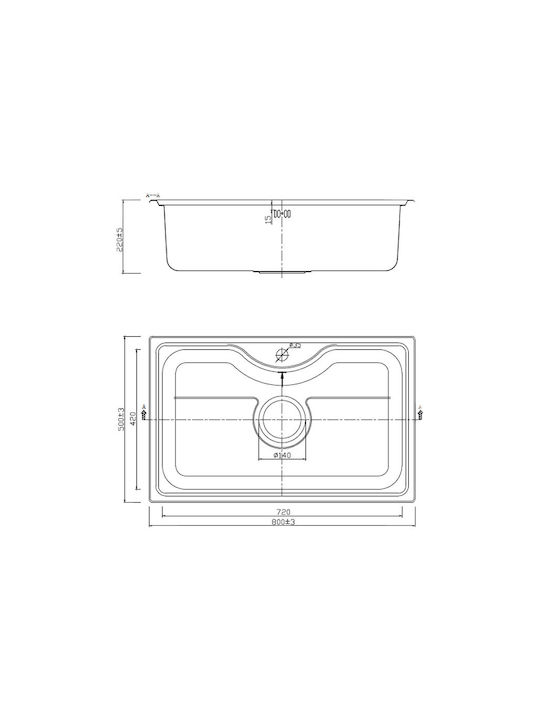 KARAG BL 627 80X50 Σατινέ