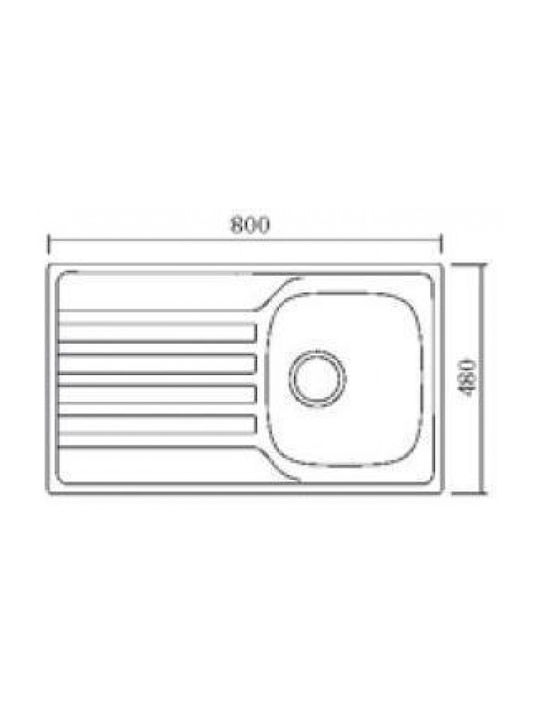 KARAG BL 834B Σατινέ 80X48