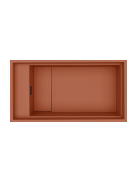 ELLECI DIALOGO 360 WORKSTATION 86X46 (BLACK-SAGE GREEN-CAVERN CLAY)