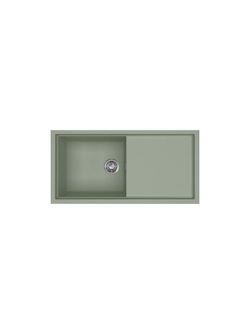 ELLECI SINTESI 480 100X50 (BLACK-SAGE GREEN-CAVERN CLAY)