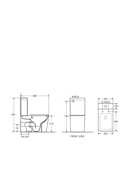 KARAG LT 2175A TORNADO SOFT CLOSE 3/6L BTW 2 ΧΡΩΜΑΤΑ