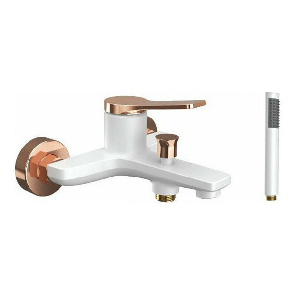 KARAG ANDARE BIANCO ΜΠΑΤ. ΛΟΥΤΡΟΥ (TOTAL WHITE-ROSE GOLD-GOLD) (ΜΑΖΙ ΜΕ ΤΗΛΕΦΩΝΟ)