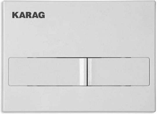 KARAG CARINA ΠΛΑΚΕΤΑ ΧΕΙΡΙΣΜΟΥ (CHROME-SATINE-ΛΕΥΚΟ-BLACK-ΧΡΥΣΟ)